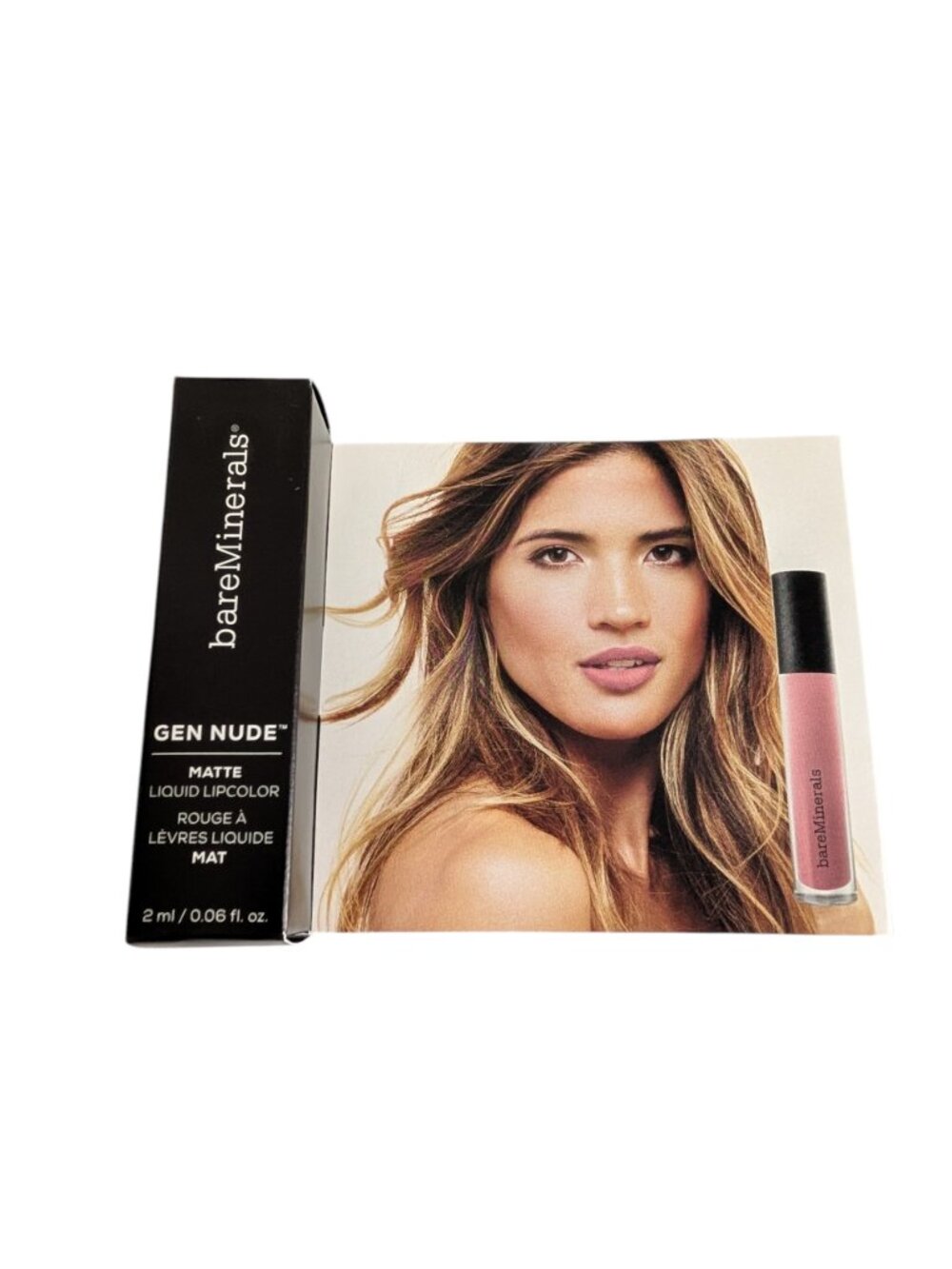 BareMinerals Gen Nude Matte Liquid Lipcolor SWAG Travel Size: 0.06 oz / 2ml New